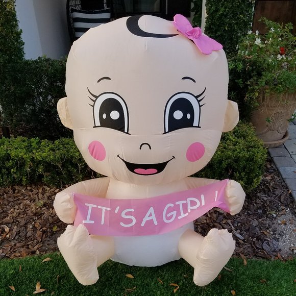 Other Its A Girl Inflatable Celebrate The Next Baby Shower Or Birth